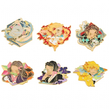 Demon Slayer Custom Metal Pin Cartoon Anime Pin