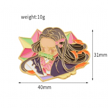 Demon Slayer Custom Metal Pin Cartoon Anime Pin