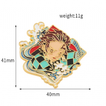 Demon Slayer Custom Metal Pin Cartoon Anime Pin