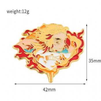 Demon Slayer Custom Metal Pin Cartoon Anime Pin