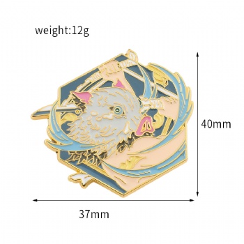 Demon Slayer Custom Metal Pin Cartoon Anime Pin