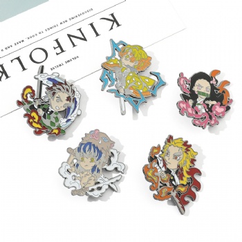 Demon Slayer Enamel Pins Cartoon Anime Pin