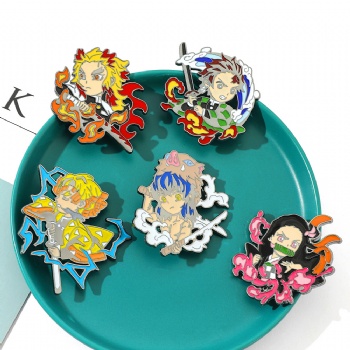 Demon Slayer Enamel Pins Cartoon Anime Pin