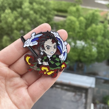 Demon Slayer Enamel Pins Cartoon Anime Pin