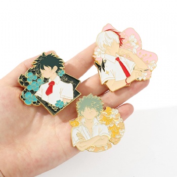 My Hero Academia Enamel Pins Cartoon Anime Pin