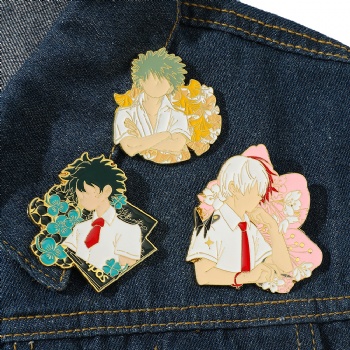 My Hero Academia Enamel Pins Cartoon Anime Pin