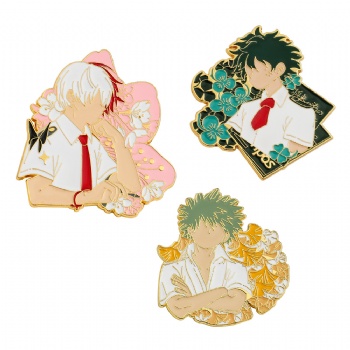 My Hero Academia Enamel Pins Cartoon Anime Pin