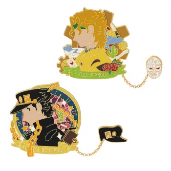 JoJo's Bizarre Adventure Custom Lapel Pin Cartoon Anime Pin