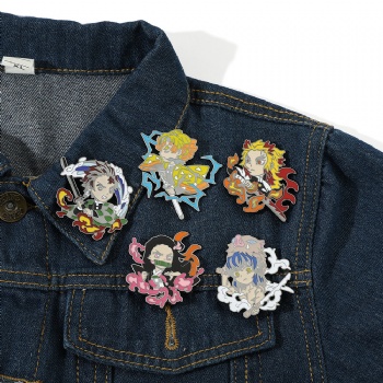 Demon Slayer Enamel Pins Cartoon Anime Pin