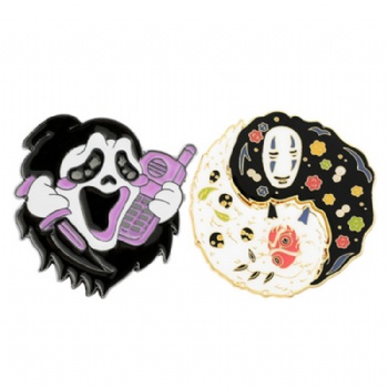 Metal Enamel Lapel Pin Cartoon Anime Pin