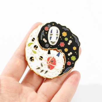Metal Enamel Lapel Pin Cartoon Anime Pin