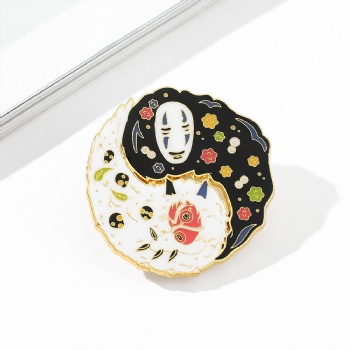 Metal Enamel Lapel Pin Cartoon Anime Pin