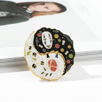Metal Enamel Lapel Pin Cartoon Anime Pin