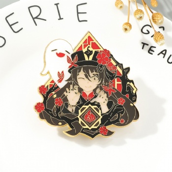 Genshin Impact Pins Cute Cartoon Anime Pin Badge