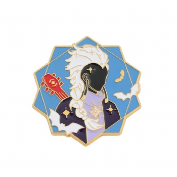 Sky Children of The Light Custom Big Enamel Pins
