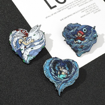 Naruto Anime Enamel Pins Custom Big Enamel Pins
