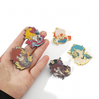 Cute Cartoon Badge Metal Pins Custom Pins For Hats