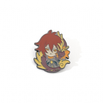 Cute Cartoon Badge Metal Pins Custom Pins For Hats