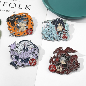 No MOQ Custom Naruto Pins Anime Lapel Pins