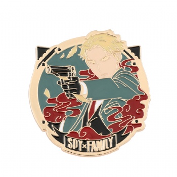 SPY×FAMILY Custom Metal Pins Soft Enamel Anime Pins