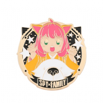 SPY×FAMILY Custom Metal Pins Soft Enamel Anime Pins