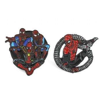 Hot Sales Marvel Enamel Pin Spiderman Enamel-Pins