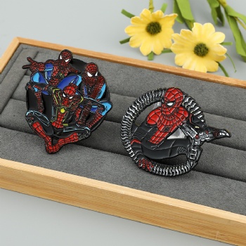 Hot Sales Marvel Enamel Pin Spiderman Enamel-Pins
