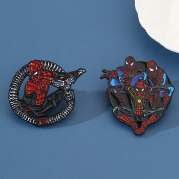 Hot Sales Marvel Enamel Pin Spiderman Enamel-Pins