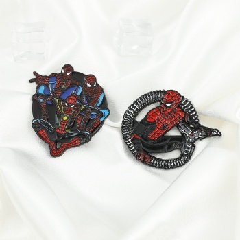 Hot Sales Marvel Enamel Pin Spiderman Enamel-Pins