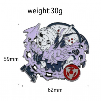 No MOQ Custom Naruto Pins Anime Lapel Pins