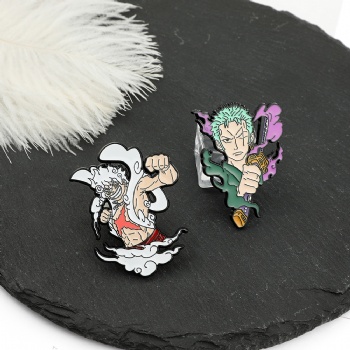 One Piece Anime Enamel Pins Cartoons Pin