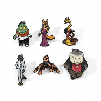 The Bad Guys Decorations Custom Lapel Pin