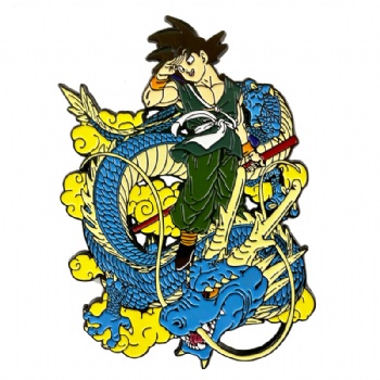 Dragon Ball Figures Custom Big Enamel Pins