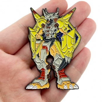 War Greymon Anime Pins Enamel Cartoon Lapel Pins