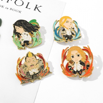Tokyo Revengers Cartoon Pin Badges Enamel Pins