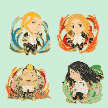 Tokyo Revengers Cartoon Pin Badges Enamel Pins