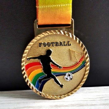 Football Metal Medals Custom Sport Medals