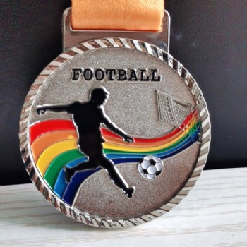 Football Metal Medals Custom Sport Medals
