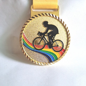 Bicycle Race Metal Medals Custom Medals
