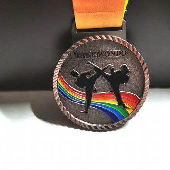 Taekwondo Metal Medals Custom Medals