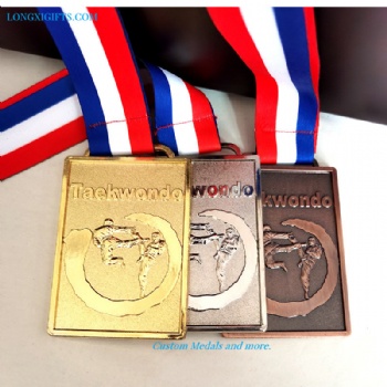 Taekwondo Metal Medals Custom Medals