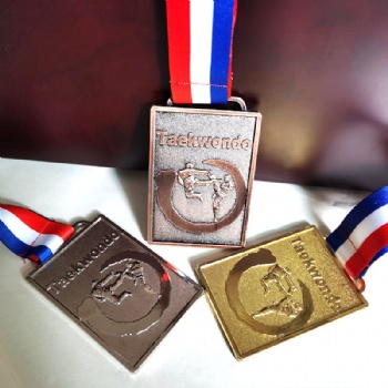 Taekwondo Metal Medals Custom Medals