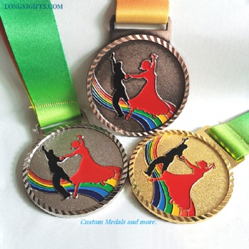 Dance Competition Metal Medals Custom Medals