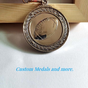 American Football Metal Medals Custom Medals