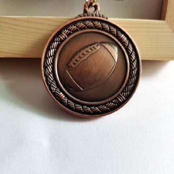 American Football Metal Medals Custom Medals