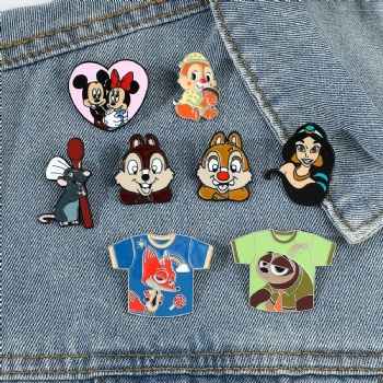 Custom Quality Various Cartoon Soft Enamel Pins