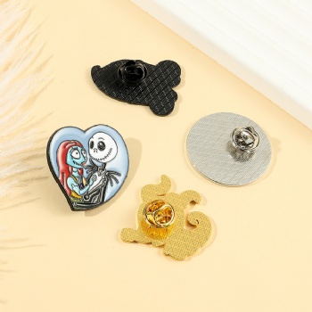 Christmas Eve Horror Pins Creative Cartoon Enamel Pins