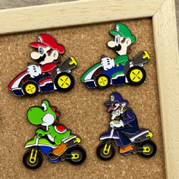 Cartoon Anime Metal Soft Enamel Pins