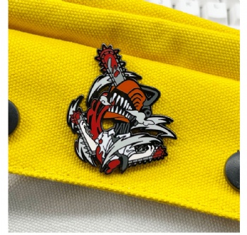 Customize Black Nickel Anime Hard Enamel Lapel Pins