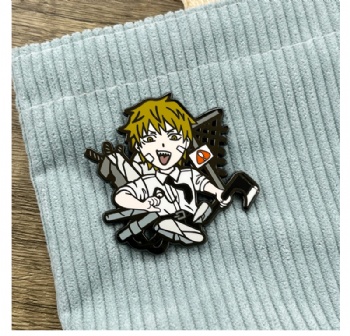 Customize Black Nickel Anime Hard Enamel Lapel Pins